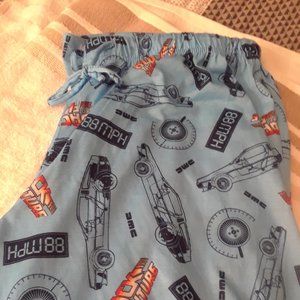 MENS BNWOT BACK TO THE FUTURE LOUNGE PANTS.
